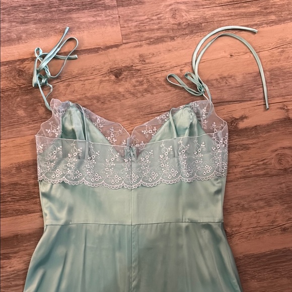 CYNTHIA ROWLEY NWOT Mint Green Midi Dress - Picture 7 of 8